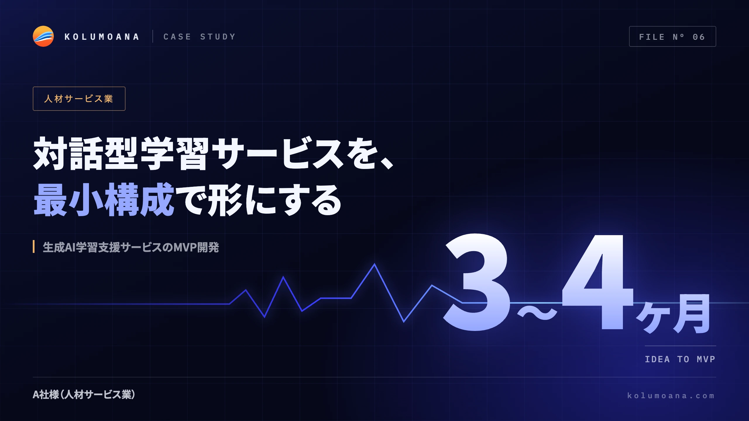 A社様（人材サービス業） 導入事例