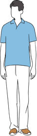 SNSマーケティングについて考える男性のイラスト